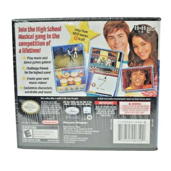 Disney High School Musical Makin' the Cut Nintendo DS, 2007 New - Picture 2 of 3